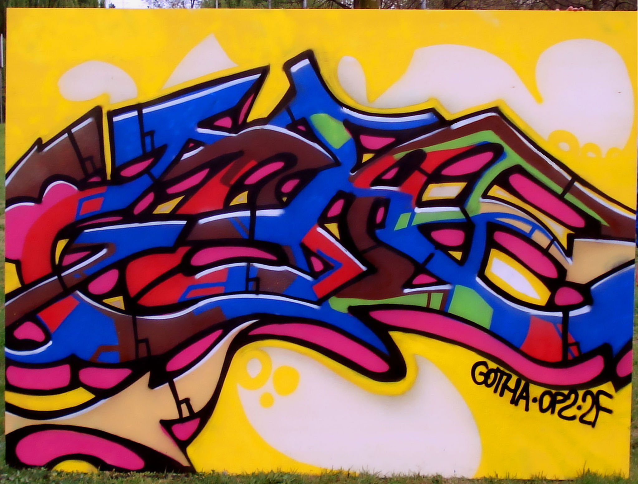 GOTHA  SPRAY ART BUCCINASCO 2007